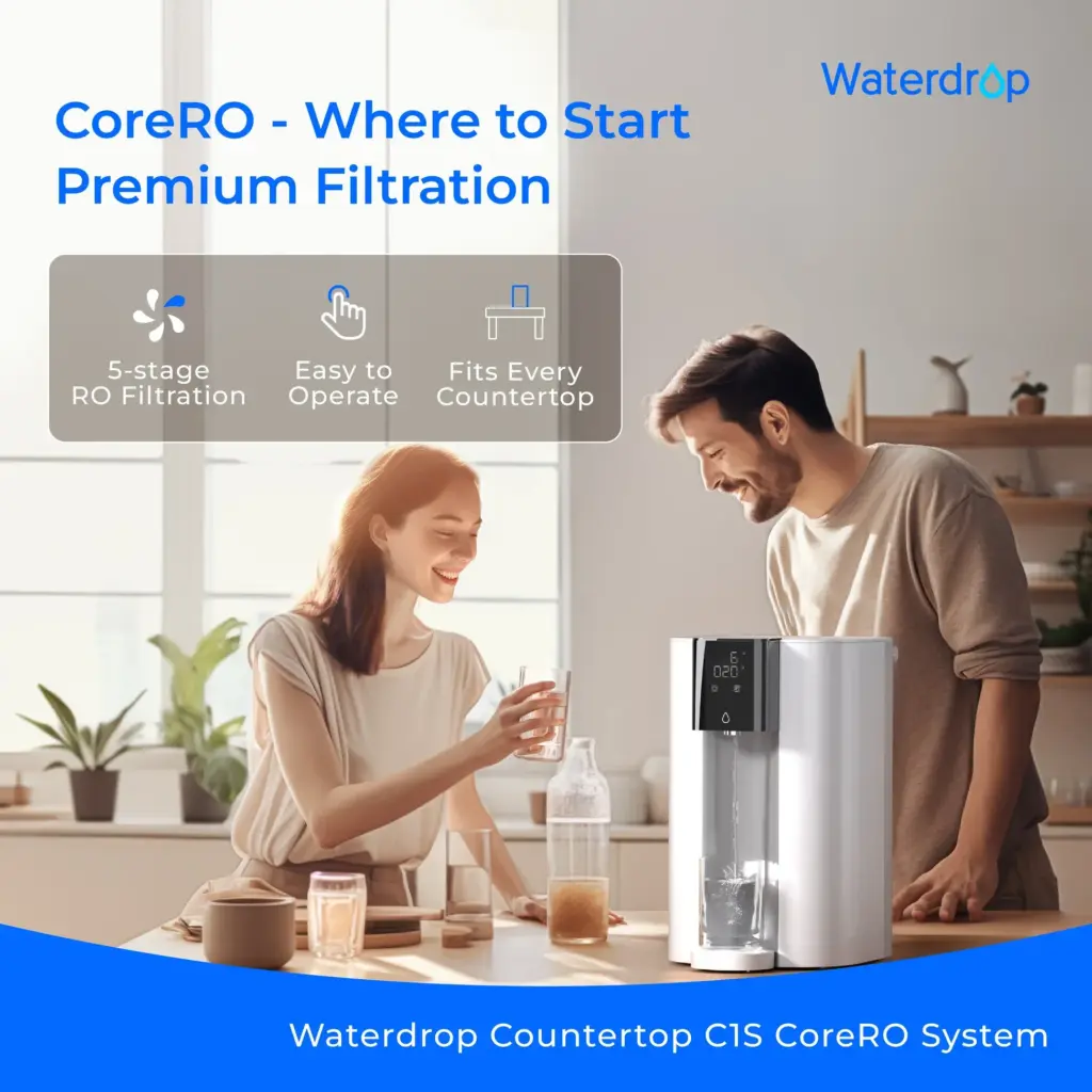 Waterdrop C1S Countertop RO System Review 2026